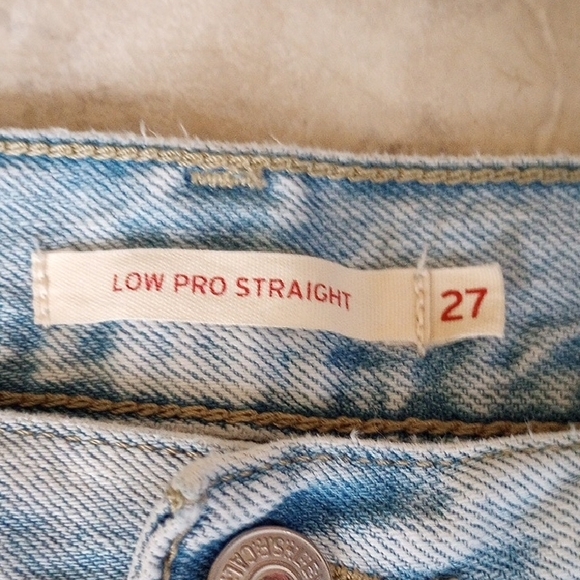 Levi's Low Pro Straight Denim Jeans - Picture 2 of 6